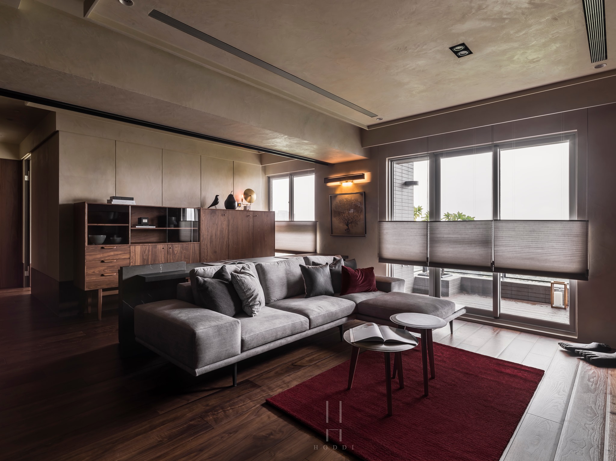 禾邸设计 | 复古书柜家具打造温润书香空间-16