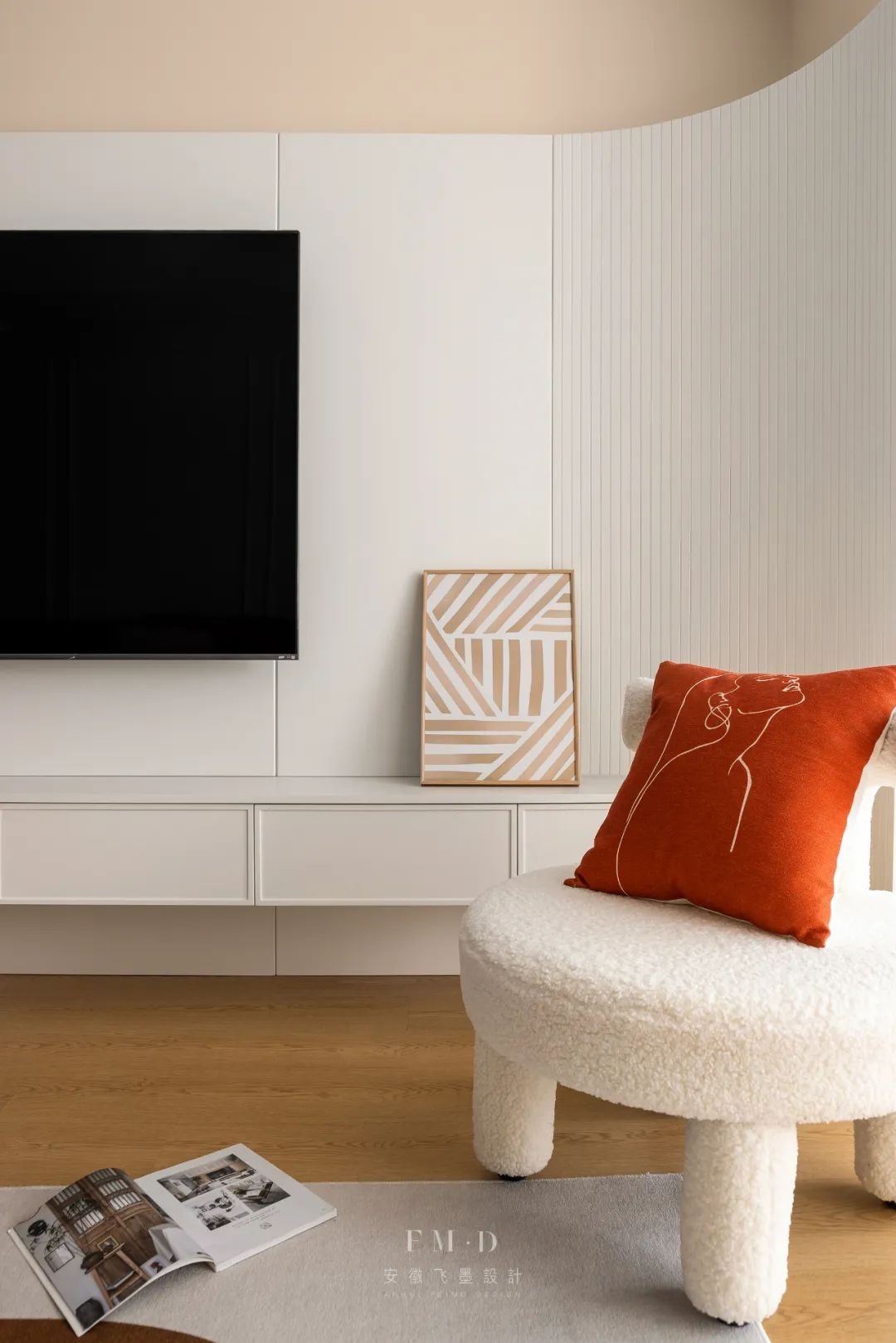 治愈系奶油家居丨中国合肥丨飞墨设计组-21