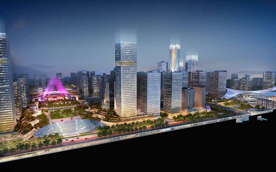 成都人北中央商務核心区都市設計及び地下空間計画 | 都市計画・マスタープラン | Projects | NIKKEN SEKKEI LTD-2