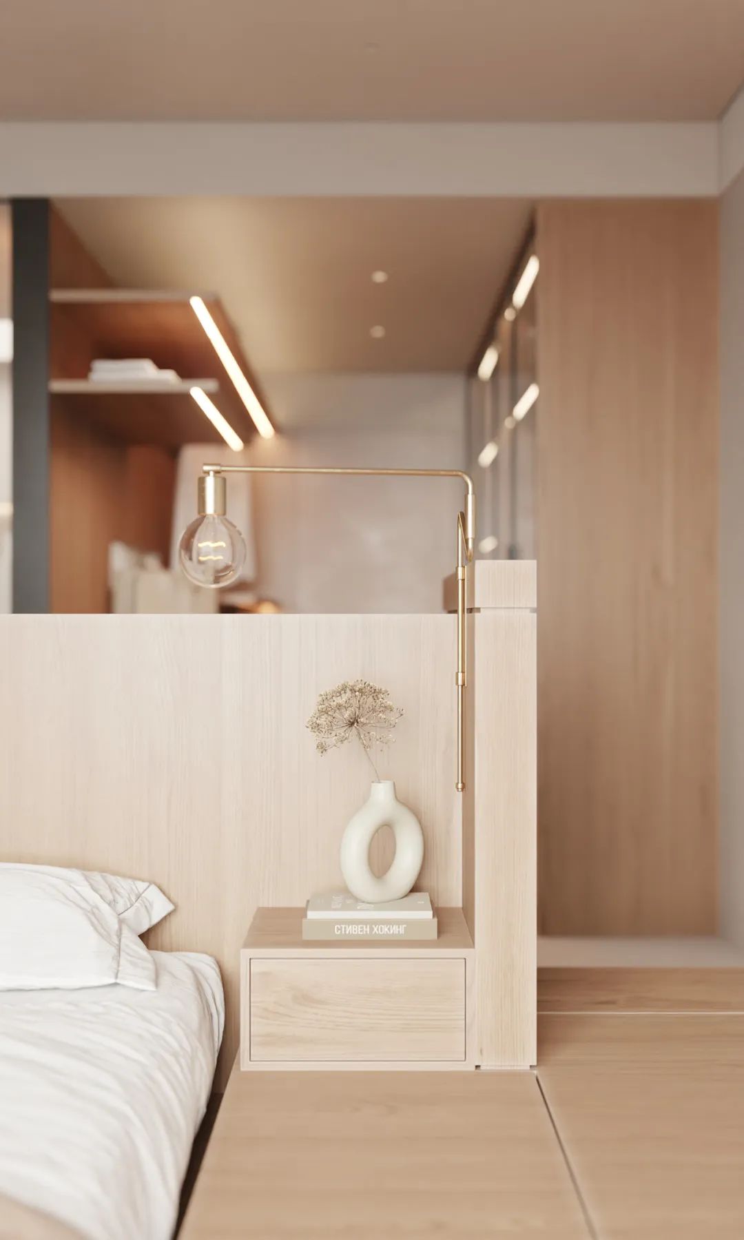 心灵归属之所，恣意的奶油系极简风 | 与空间设计-38