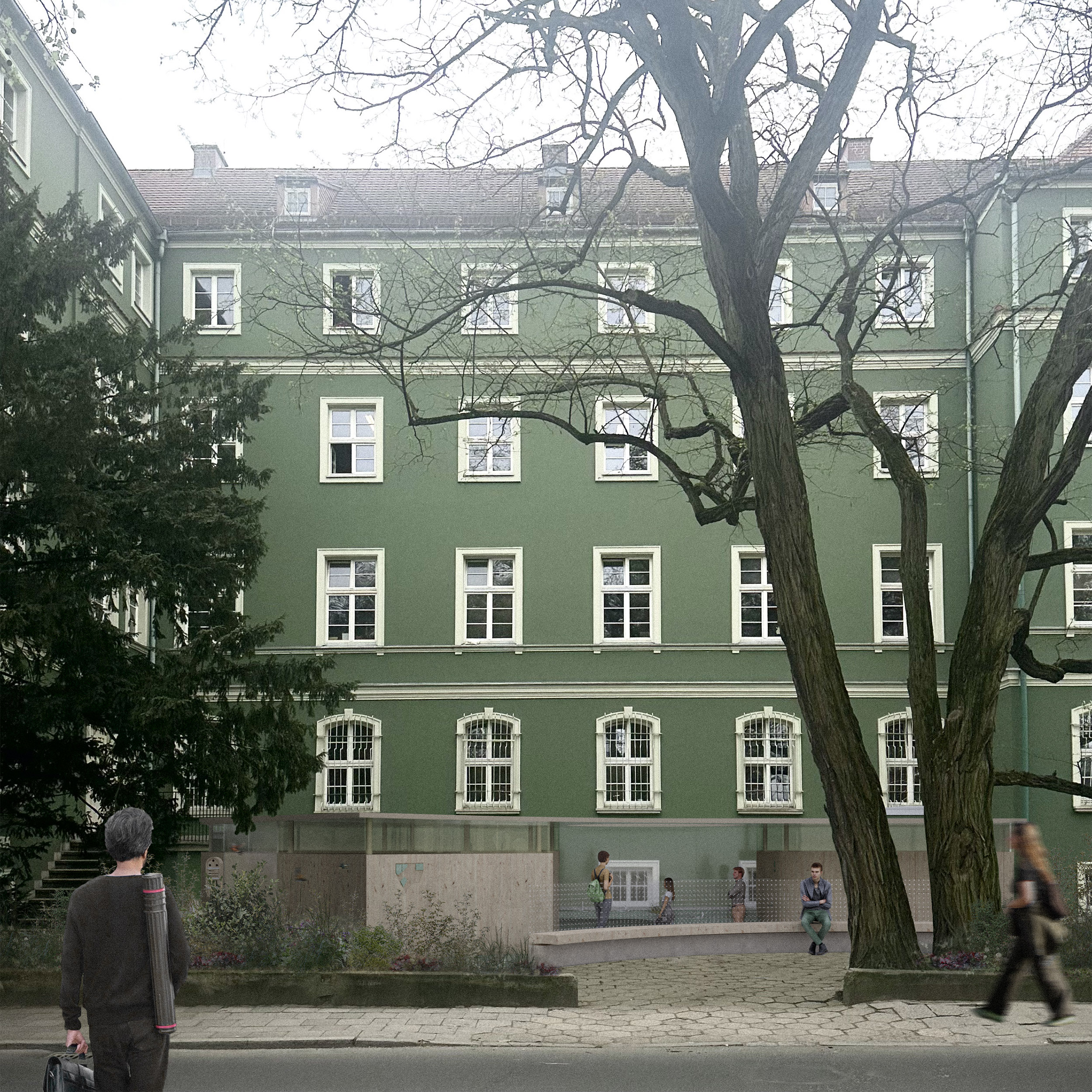 什切青市阳光草坪周边公共厕所概念项目丨波兰什切青丨Zlata Hrabtsevich等四人-4