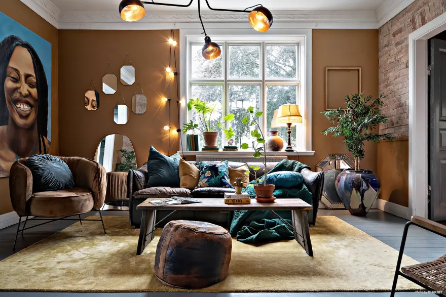 色彩斑斓的百年之家 | 独特的波希米亚风格室内设计-14