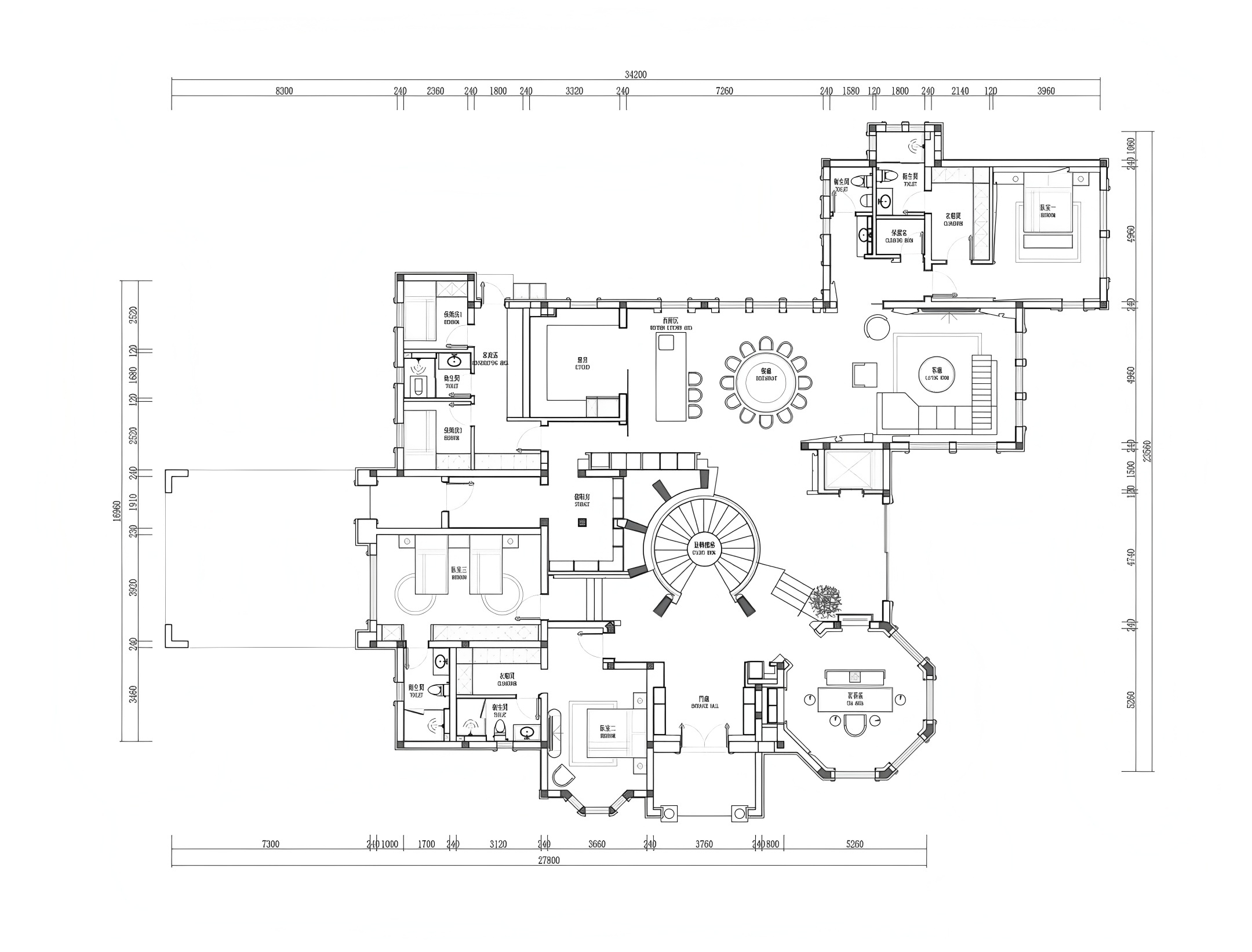 长沙绿城青竹园揽秀园1200㎡丨中国长沙丨山乙设计-43