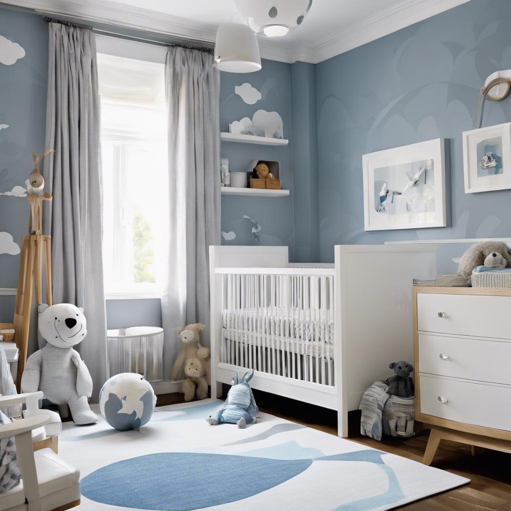 现代男宝宝 nursery 房间设计-25