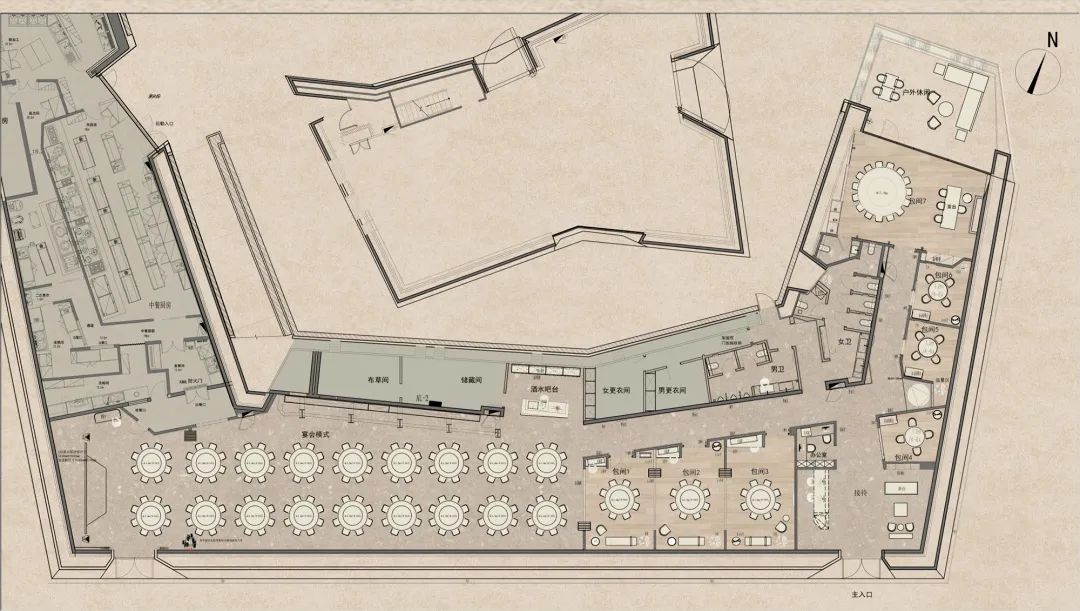 上海江南晓宴餐厅丨中国上海丨元熙创意设计(北京)有限公司-43