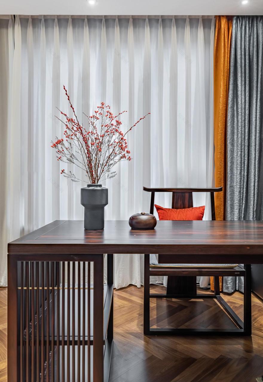 雅致东方,现代与传统共融的别墅设计-29