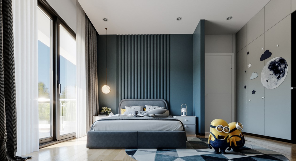 鲜明的线条与中性元素 创造出精致的室内空间-18