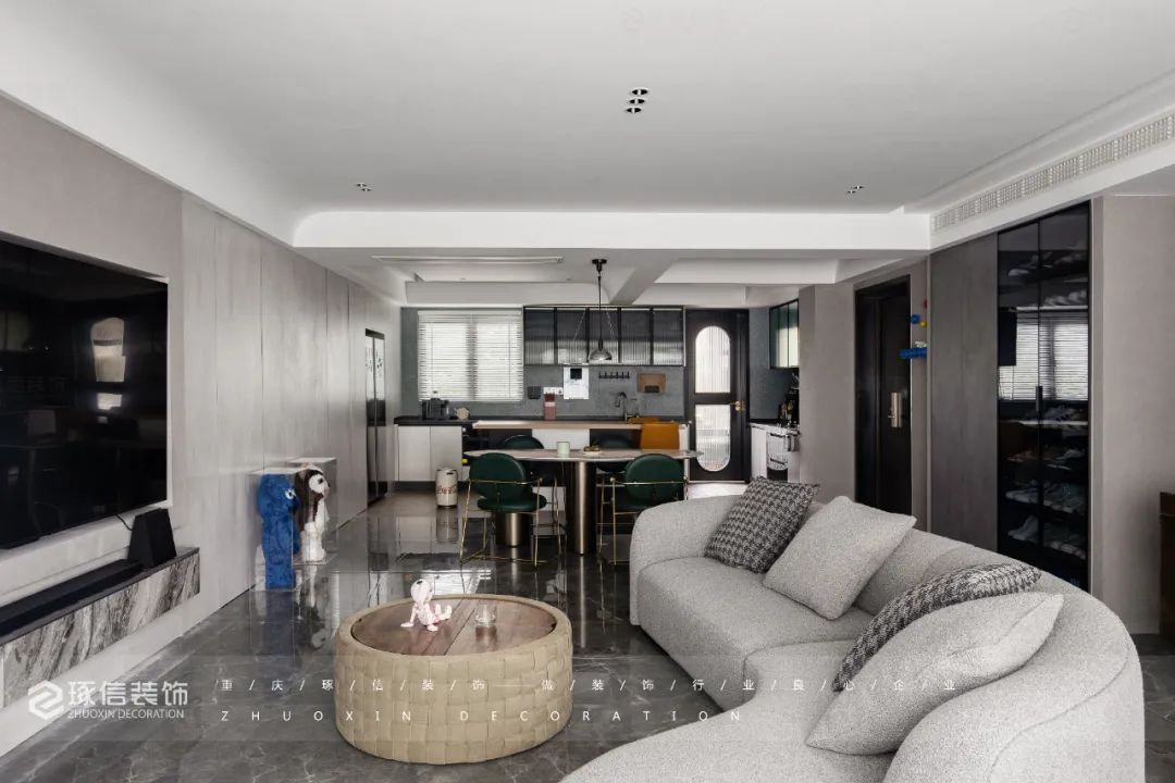 龙湖两江新宸现代风舒适家居设计丨中国重庆丨重庆琢信装饰有限公司-38