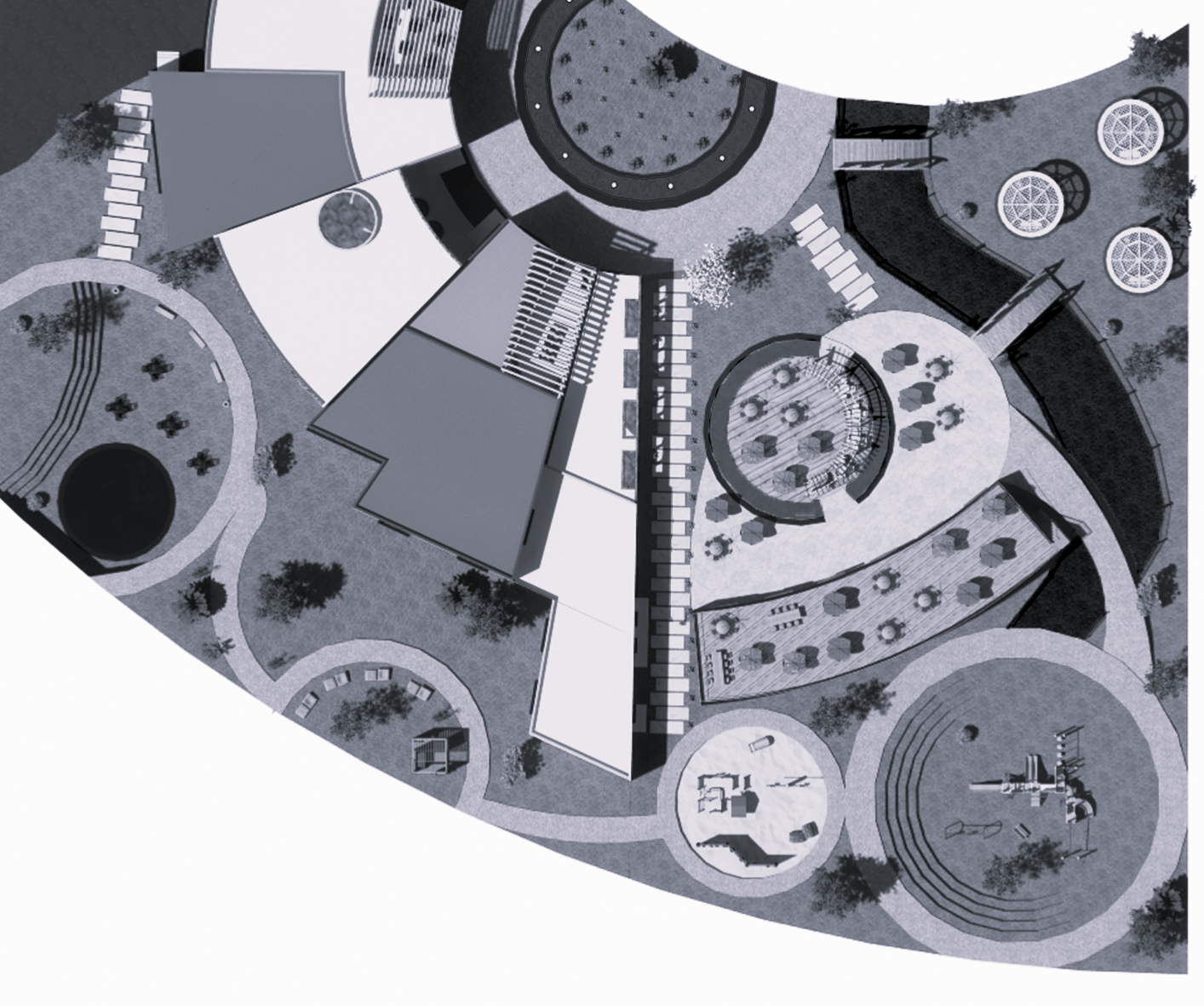 Sports Club's social building-13