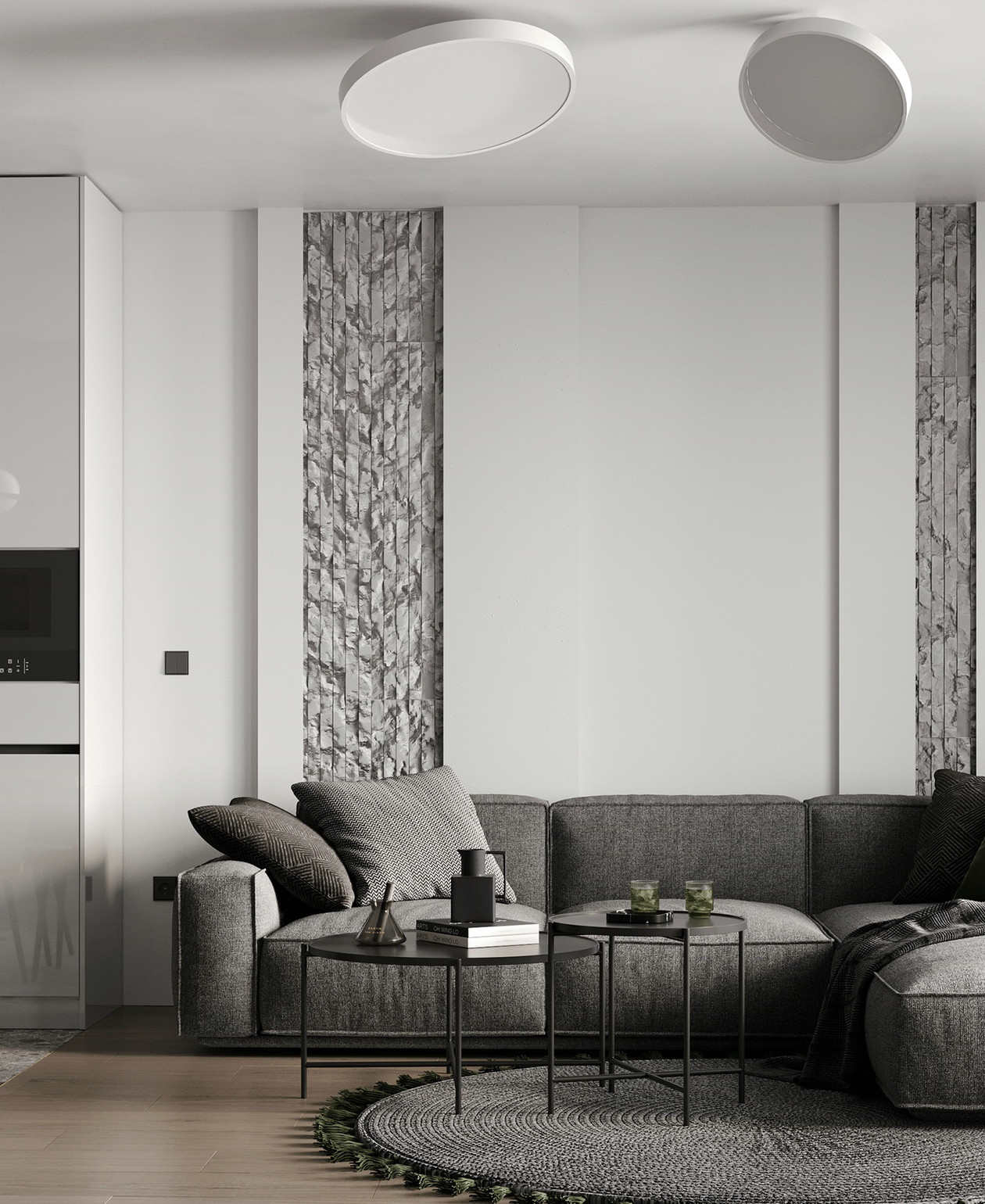 原木+绿色 大胆色调塑造个性空间-3