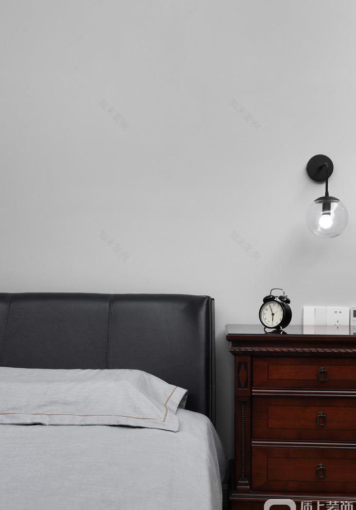 新中式蓝调空间-15