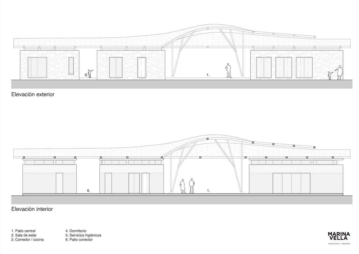 墨西哥竹构诗意栖息地丨Marina Vella Arquitectura-45