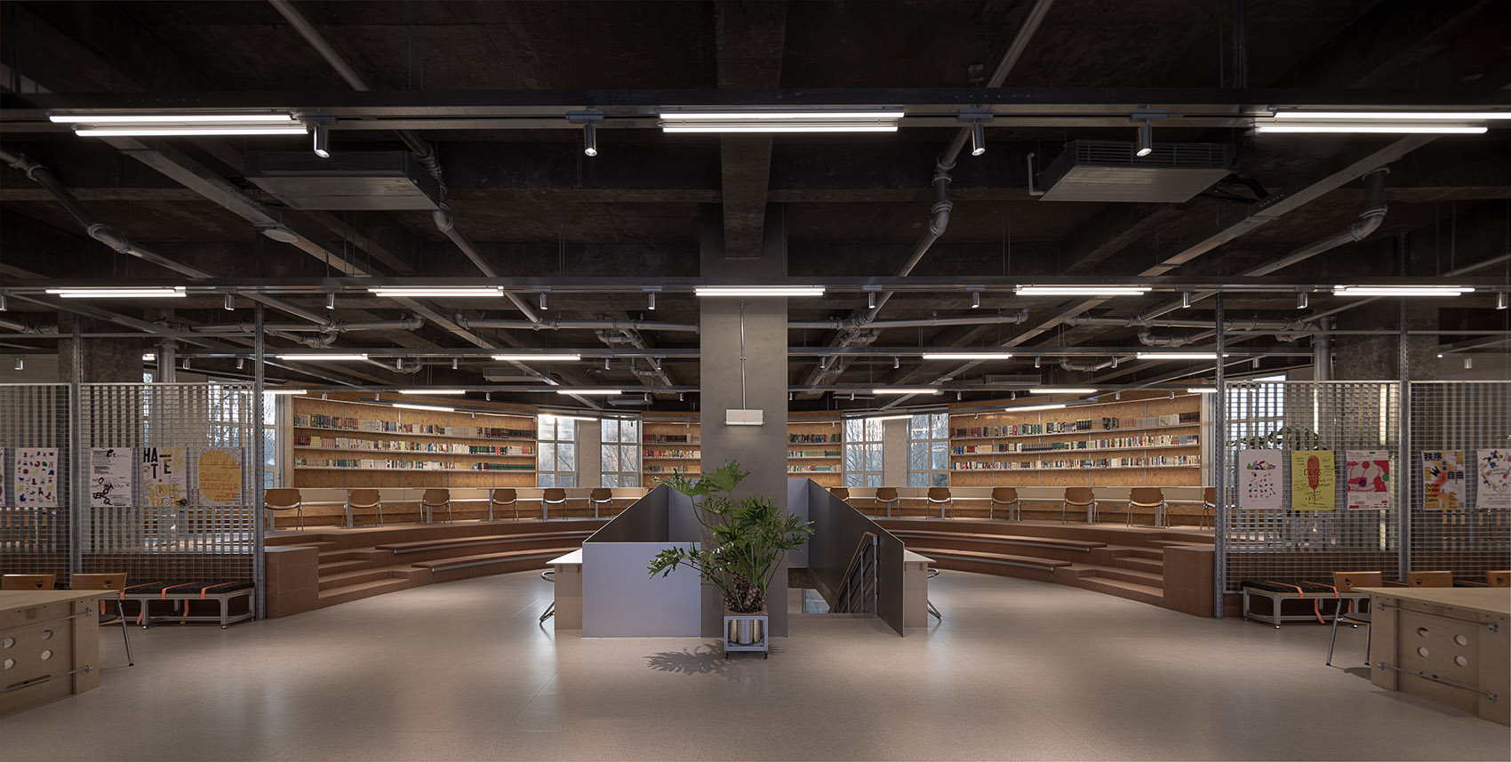 “猛咖”咖啡馆（大庆实验中学店）丨中国大庆丨慢珊瑚设计-85