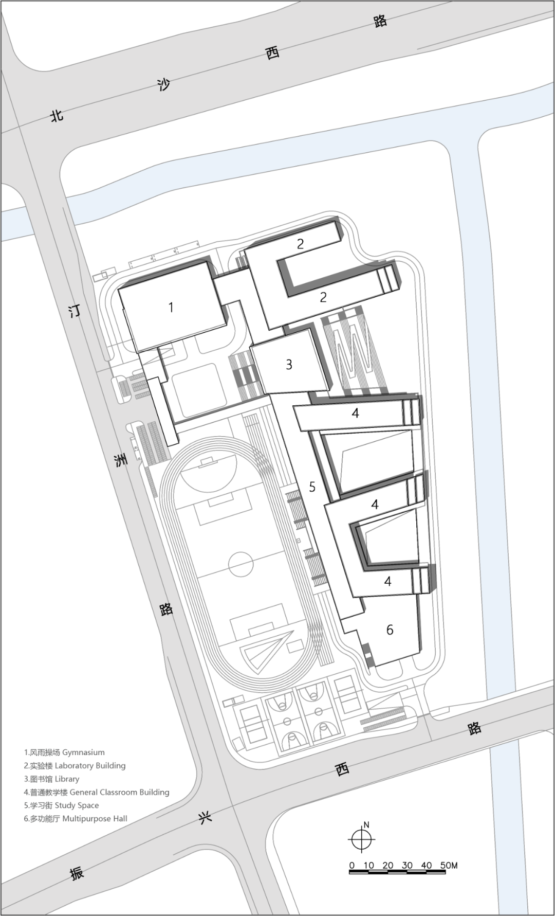 中学校园，设计样板：30班规丨中国杭州丨GLA建筑设计-23