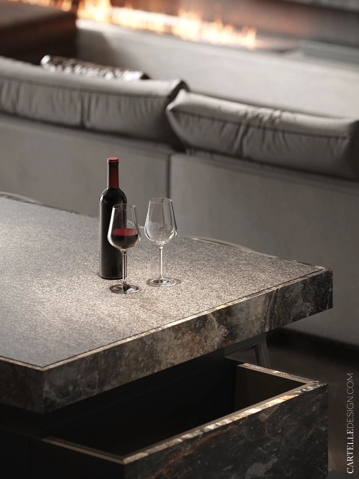 168㎡高级灰空间设计丨Cartelle Design-10