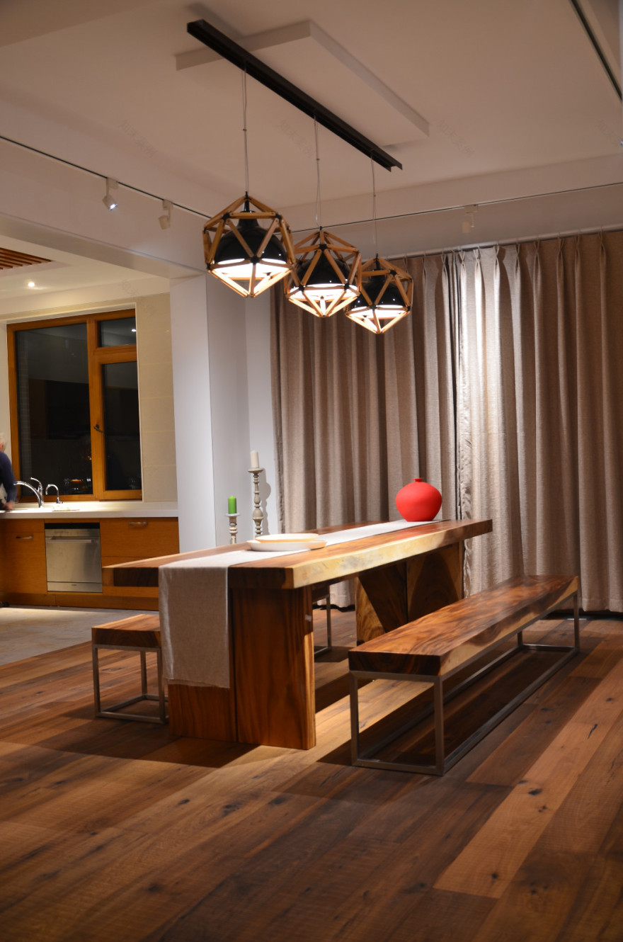 哈尔滨溪树庭院私宅 | 现代简约与自然元素的融合-13