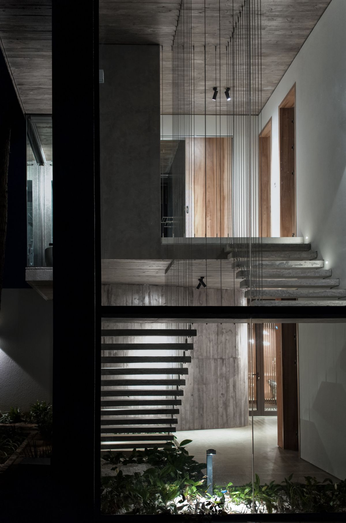 Ba Vì森林中的开放互动生活空间-70