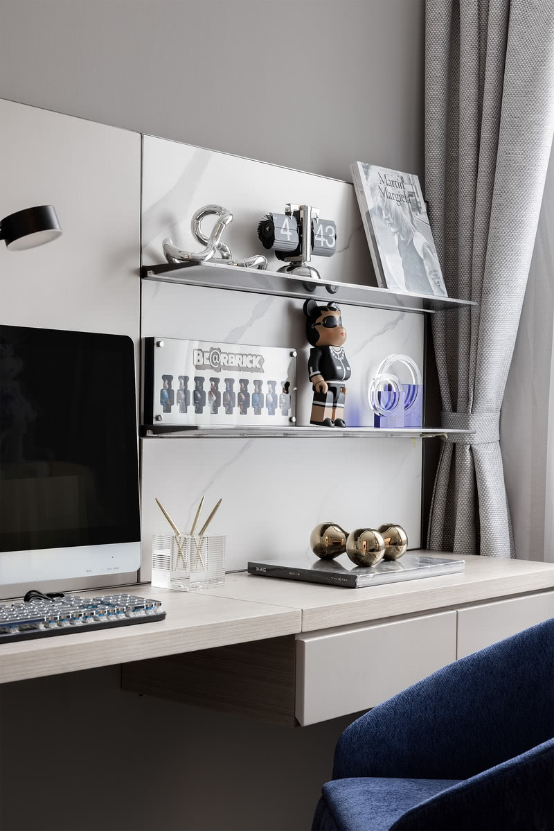 景瑞誉璟潮鸣样板间 | 米奇主题的复古前卫空间-14