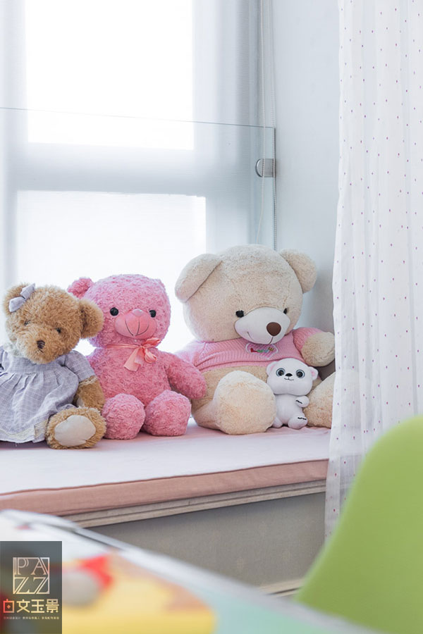 远洋公馆【爱丽丝之境】混搭风，89㎡空间色彩跳跃精灵起舞-36