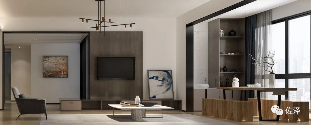 香开长龙现代家居，自由与高级灰的完美融合-85