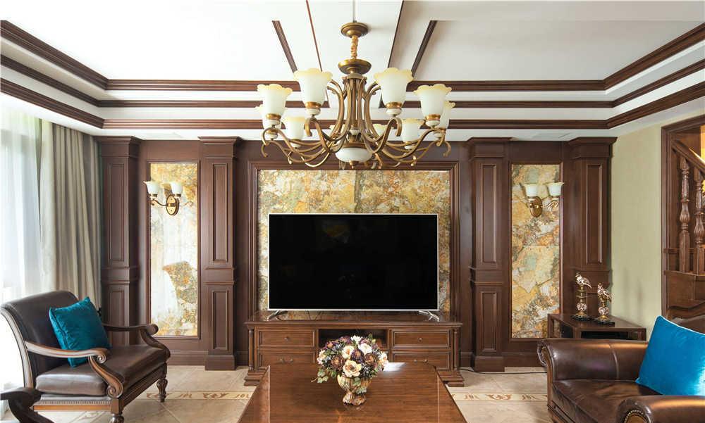 美式木色家居,温馨舒适生活空间-3