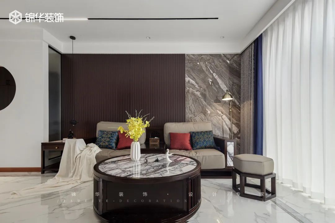 恒基金满庭的雅致家居艺术丨锦华装饰-22