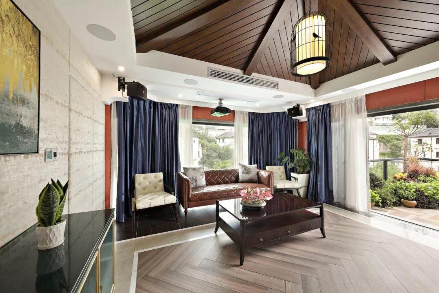 奥兰多小镇现代新中式家居设计-35