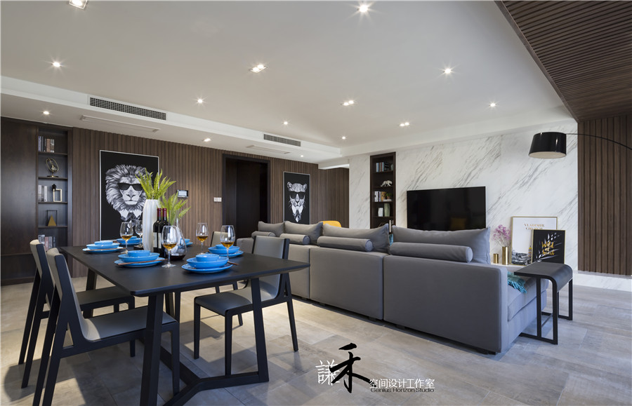 【 谦禾空间设计 】  摩卡时光-54