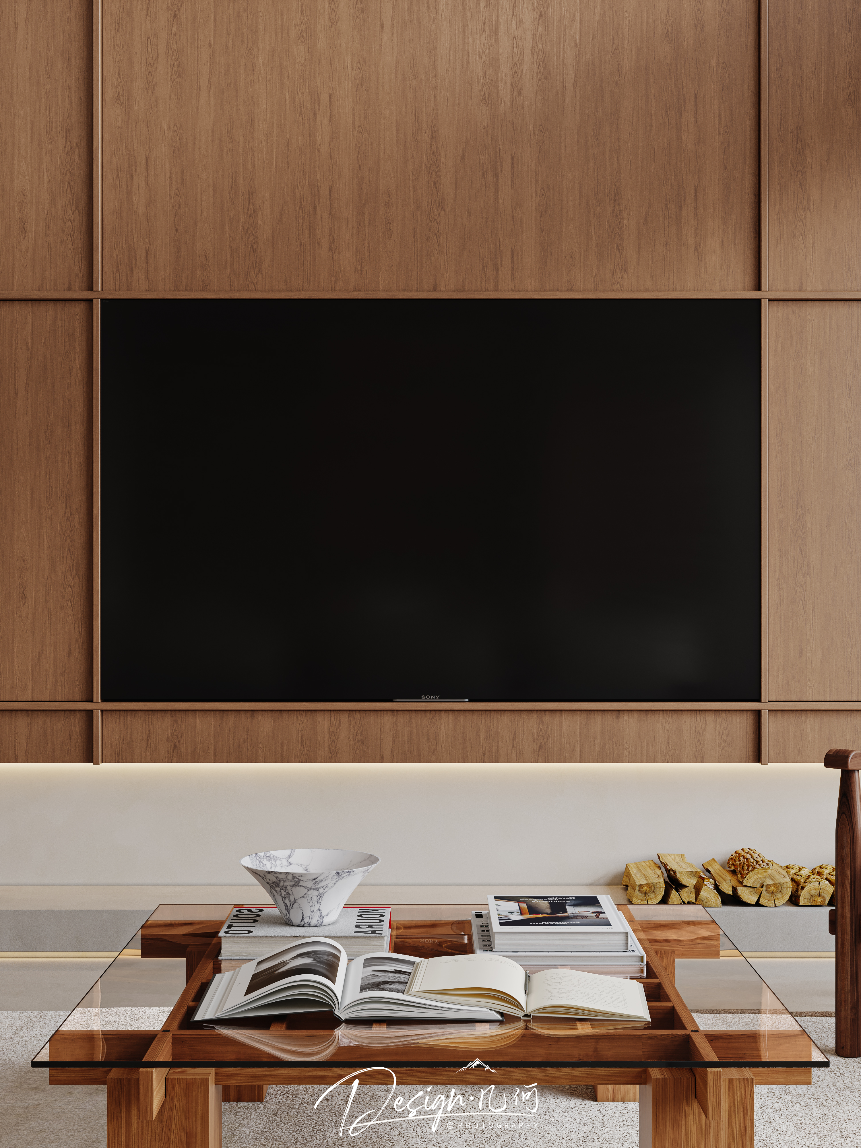 几何空间视觉表现 | 天玺湾中古风客餐厅（日景篇）-39