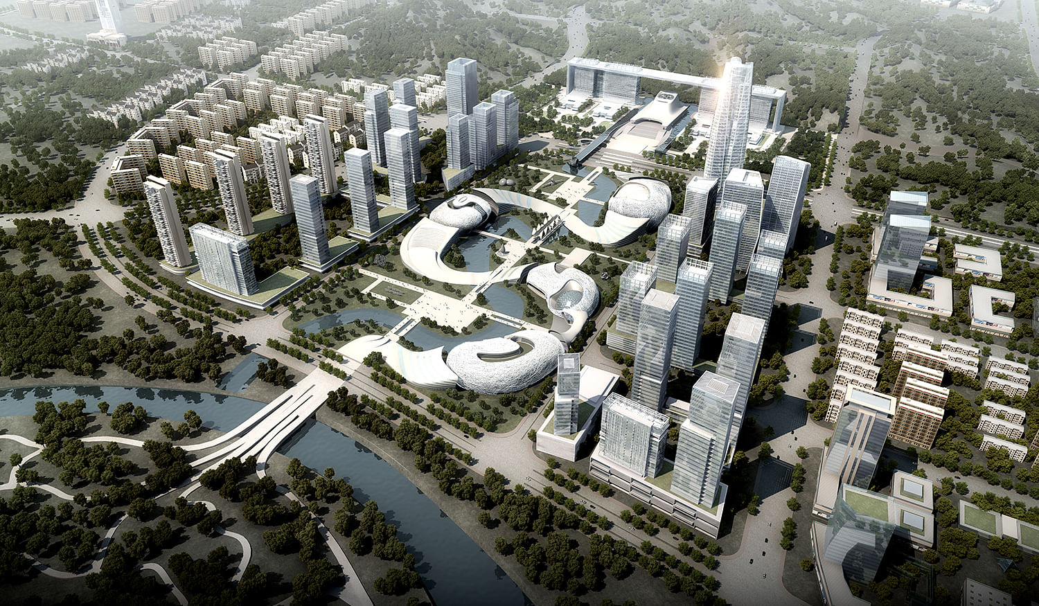 宜昌新区总体规划及公共服务中心,展览规划中心,博物馆丨中国宜昌丨amphibianArc + IPPR-17