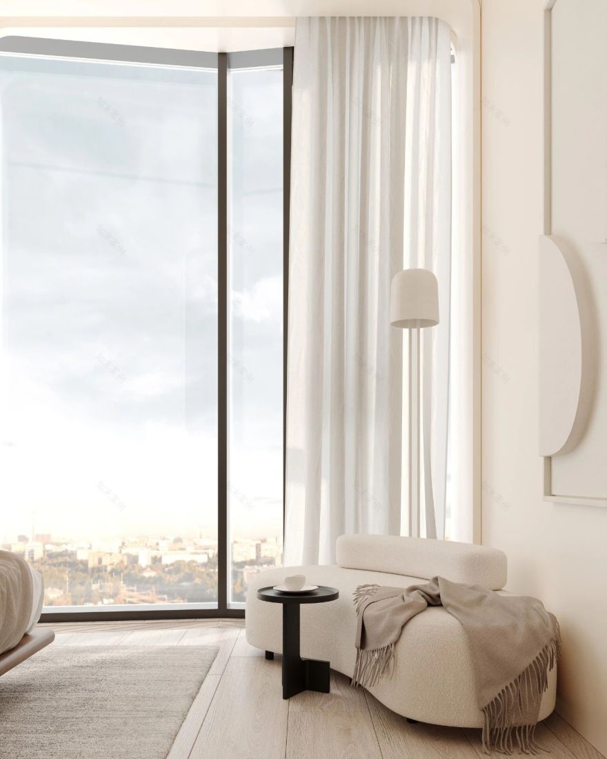 208㎡顶层大平层室内空间设计丨Babayants-23