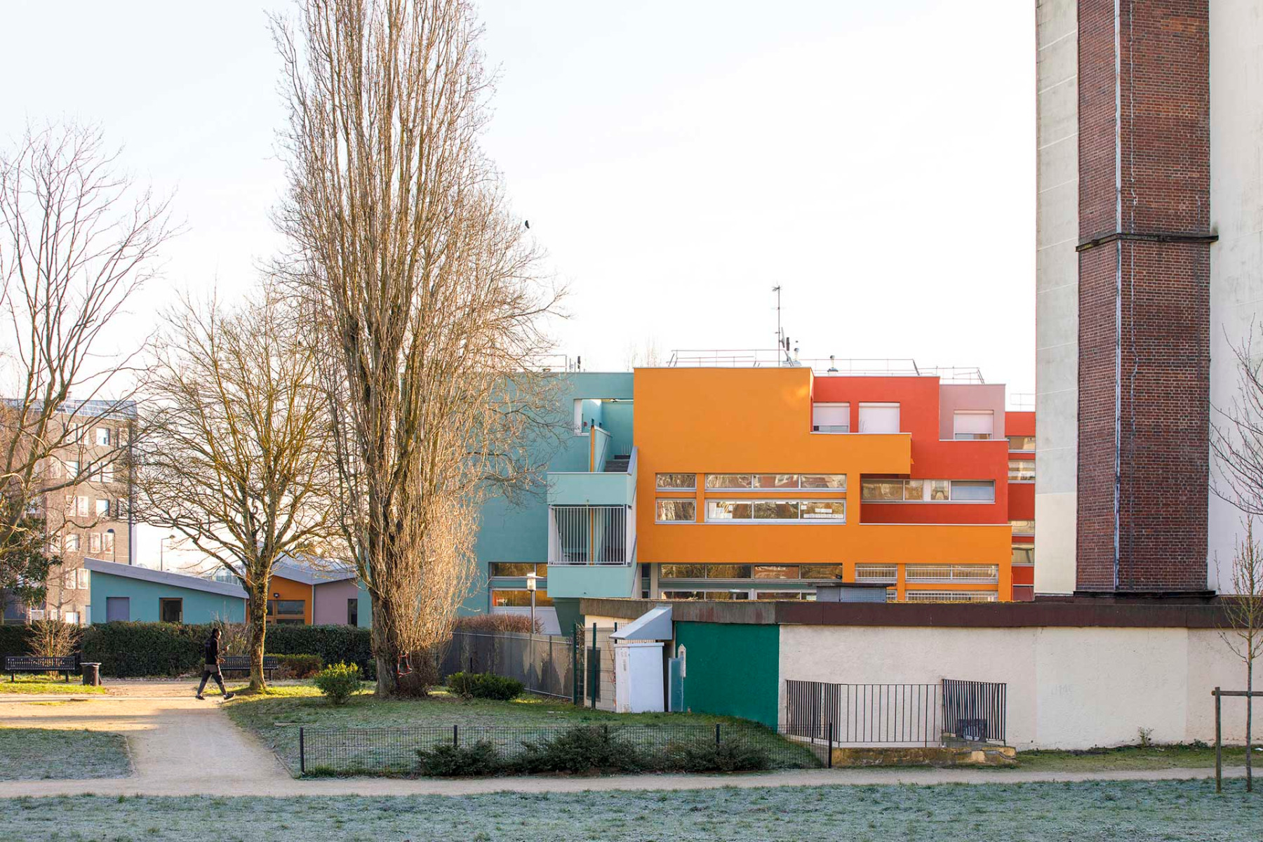 巴黎附近一所小学的翻新项目丨法国丨SOL architecture et urbanisme-43