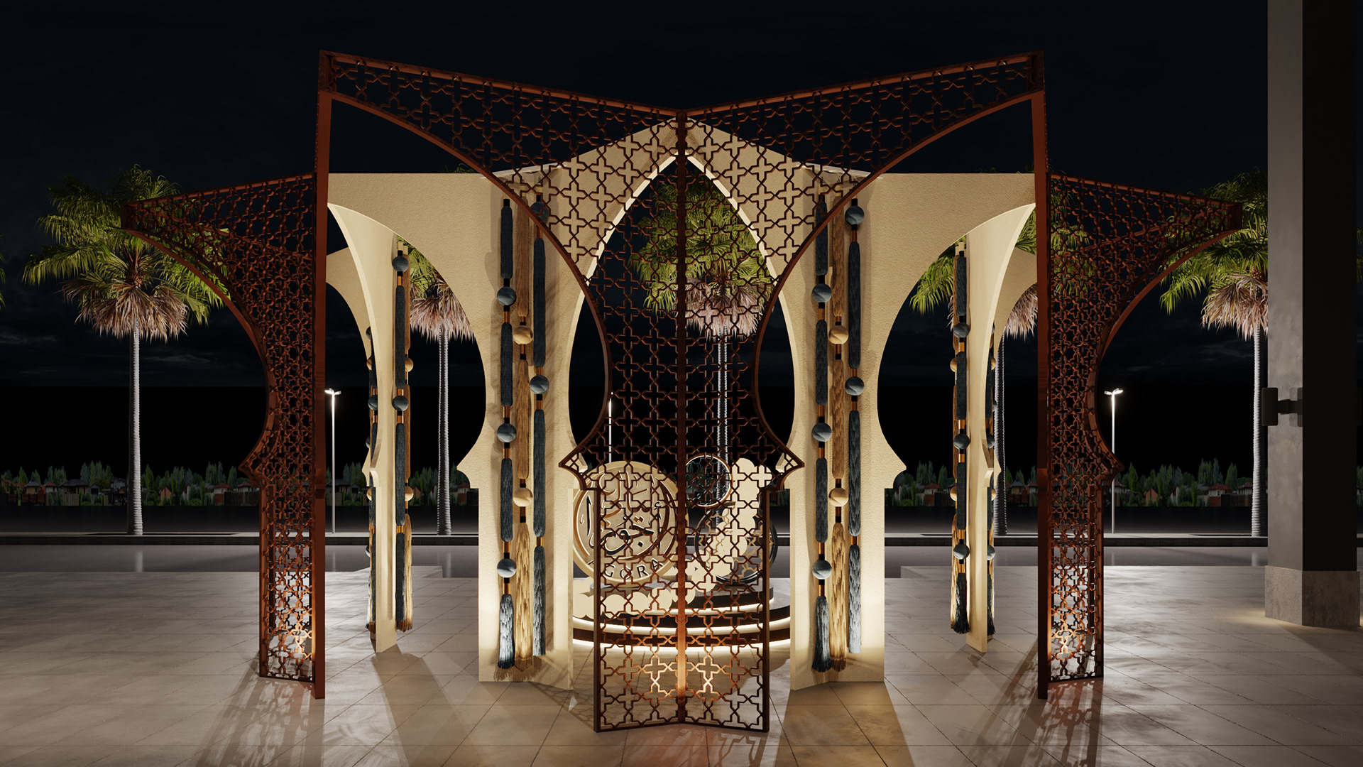 阿高拉商场斋月装饰丨埃及开罗-9