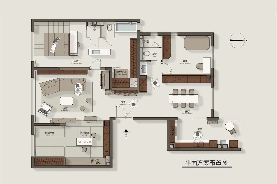 私宅设计|古朴自然的家，兼具艺术与仪式感-79