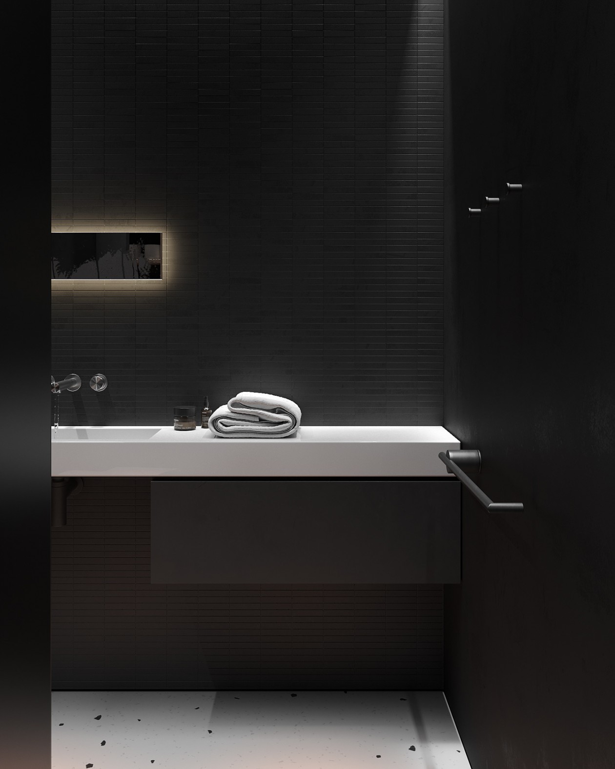 40m2--超现代简约风格-13