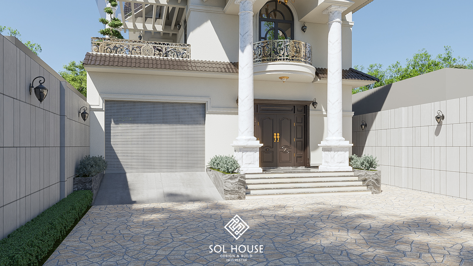 欧式别墅建筑丨SOL HOUSE（Ha Dung's team）-13