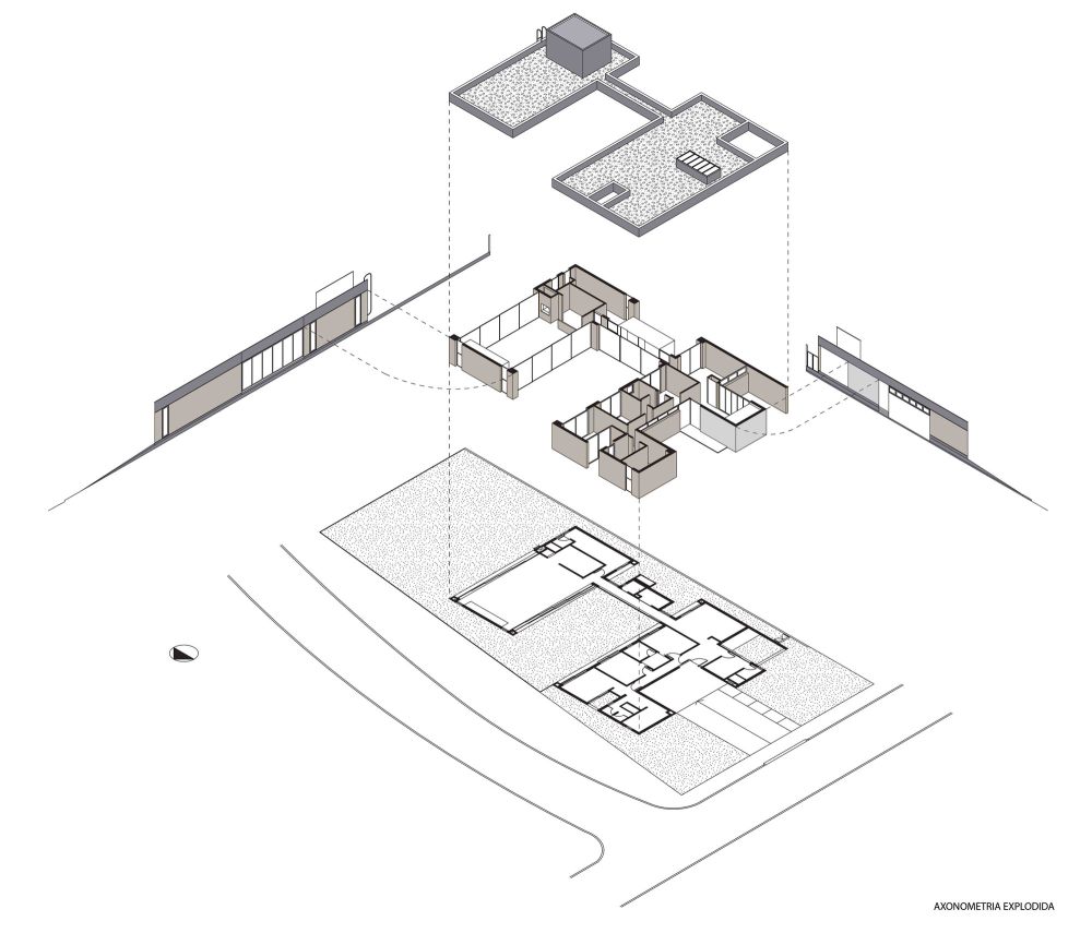 巴西简约住宅设计,展现混凝土与光影之美-42