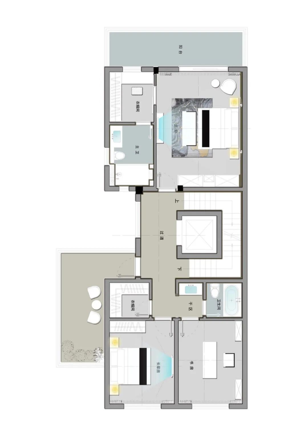 400m²新中式别墅，演绎水墨风华-21
