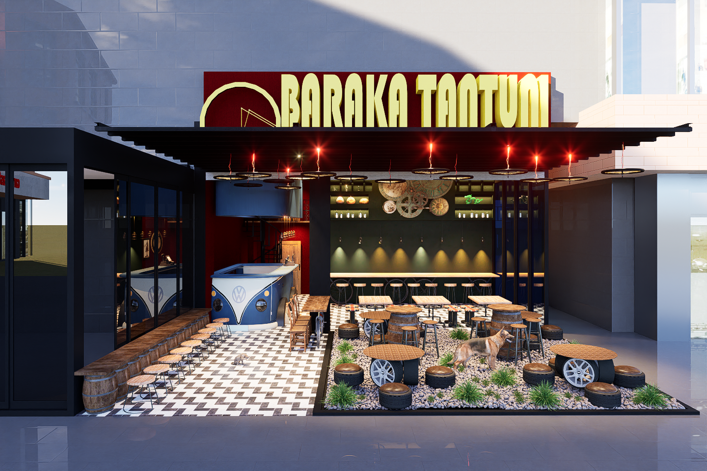 STEAMPUNK FAST FOOD RESTAURANT ANKARA BEŞTEPE-9