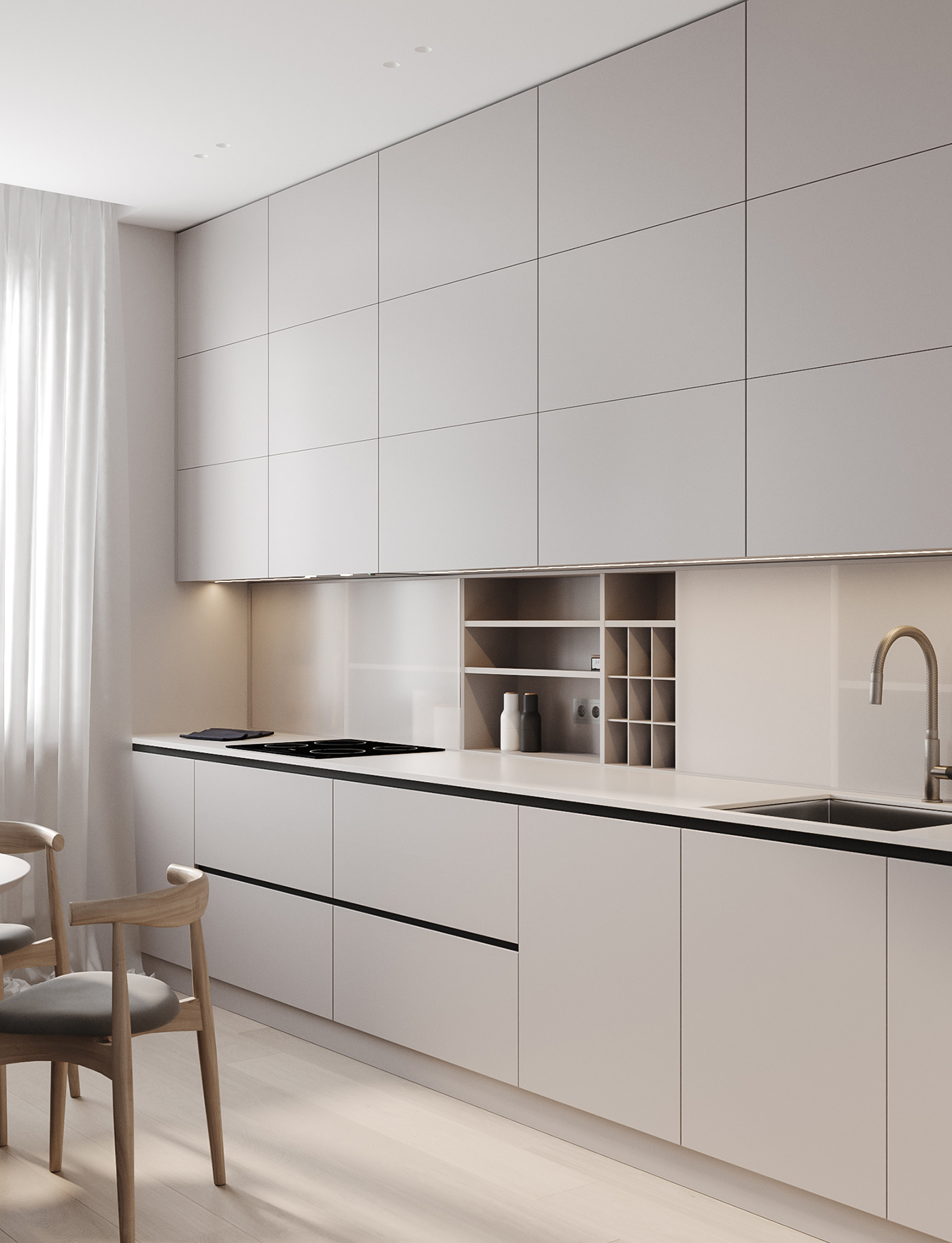 81㎡原木与灰 让简约更有格调！-9