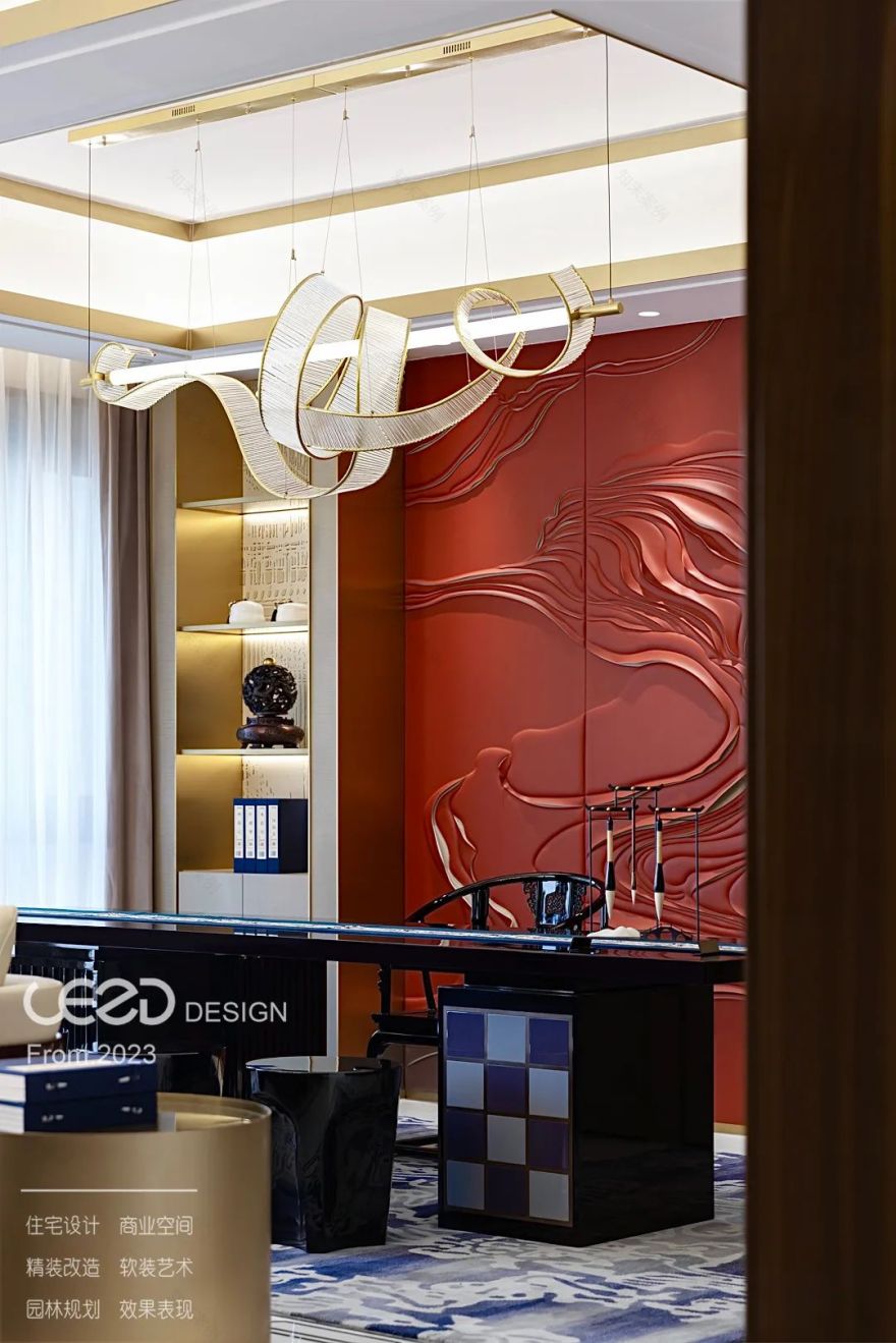 都市中的东方雅韵·慈溪碧桂园云顶私人住宅设计丨宁波市乐赞室内装饰设计有限公司-16