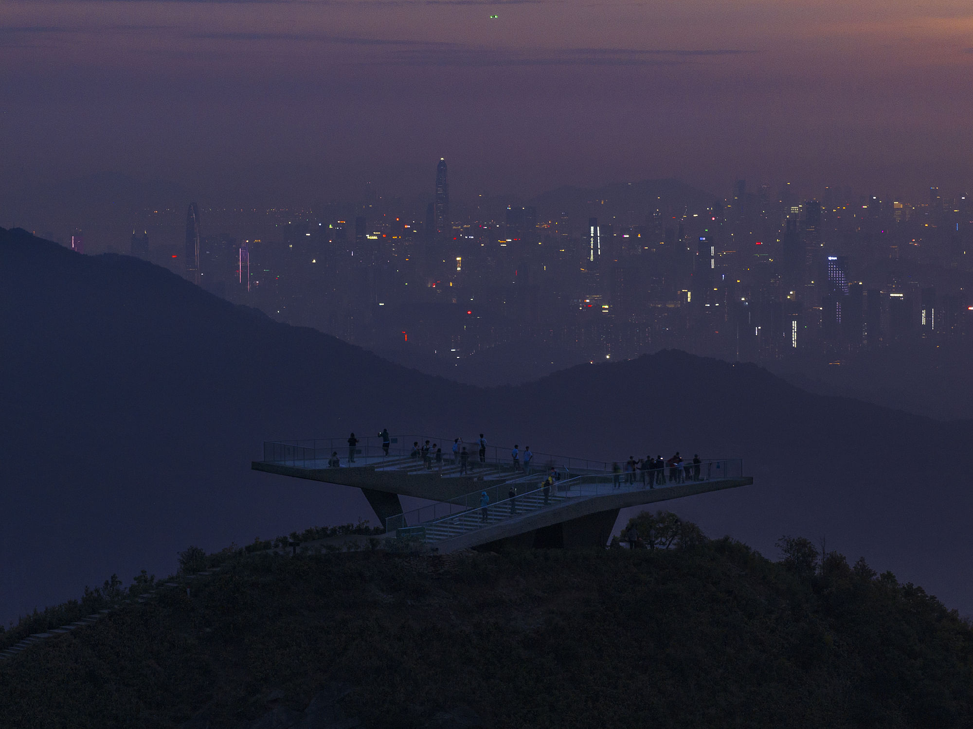 深圳梅沙尖城市观景平台丨中国深圳丨line+ studio-63