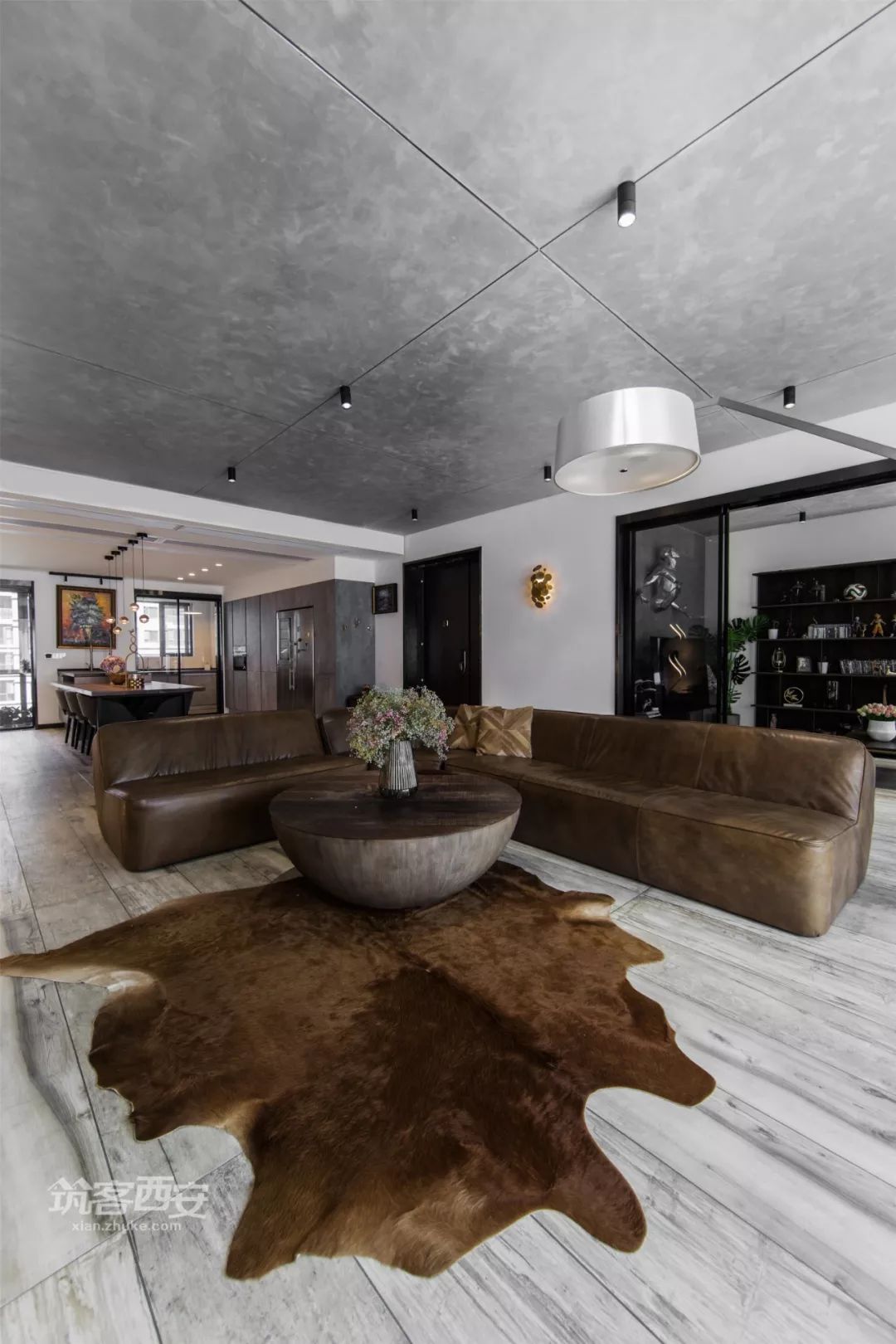 灰色++ 粉色,魏一琳设计师打造绅士空间-16