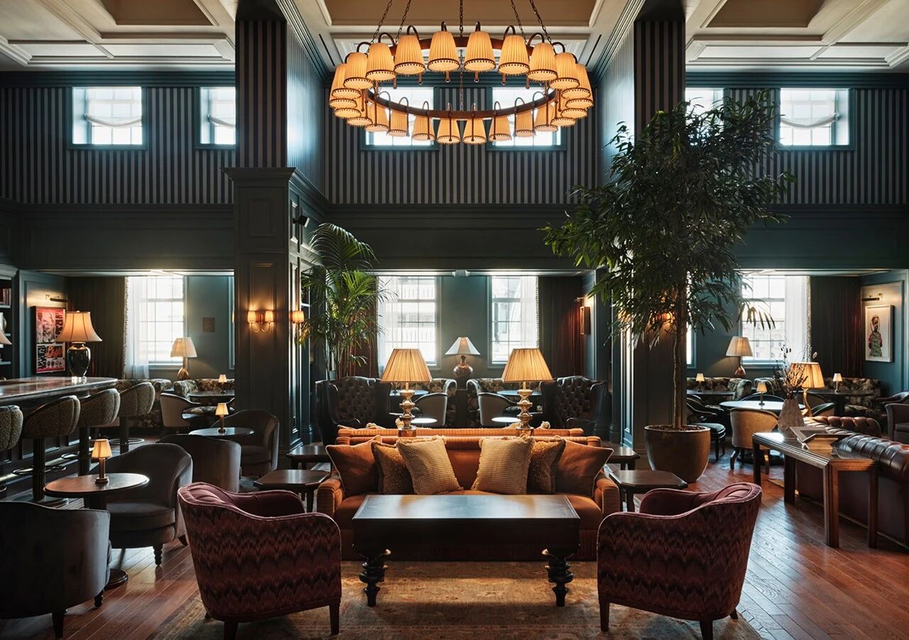 华盛顿特区内兹俱乐部丨美国华盛顿丨建筑设计为Stonehill Taylor,室内由两方联合呈现-4