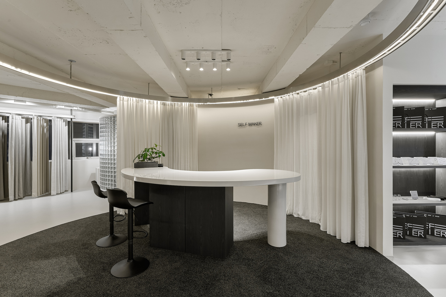 窗帘定制展厅丨韩国首尔丨BLURKER-11