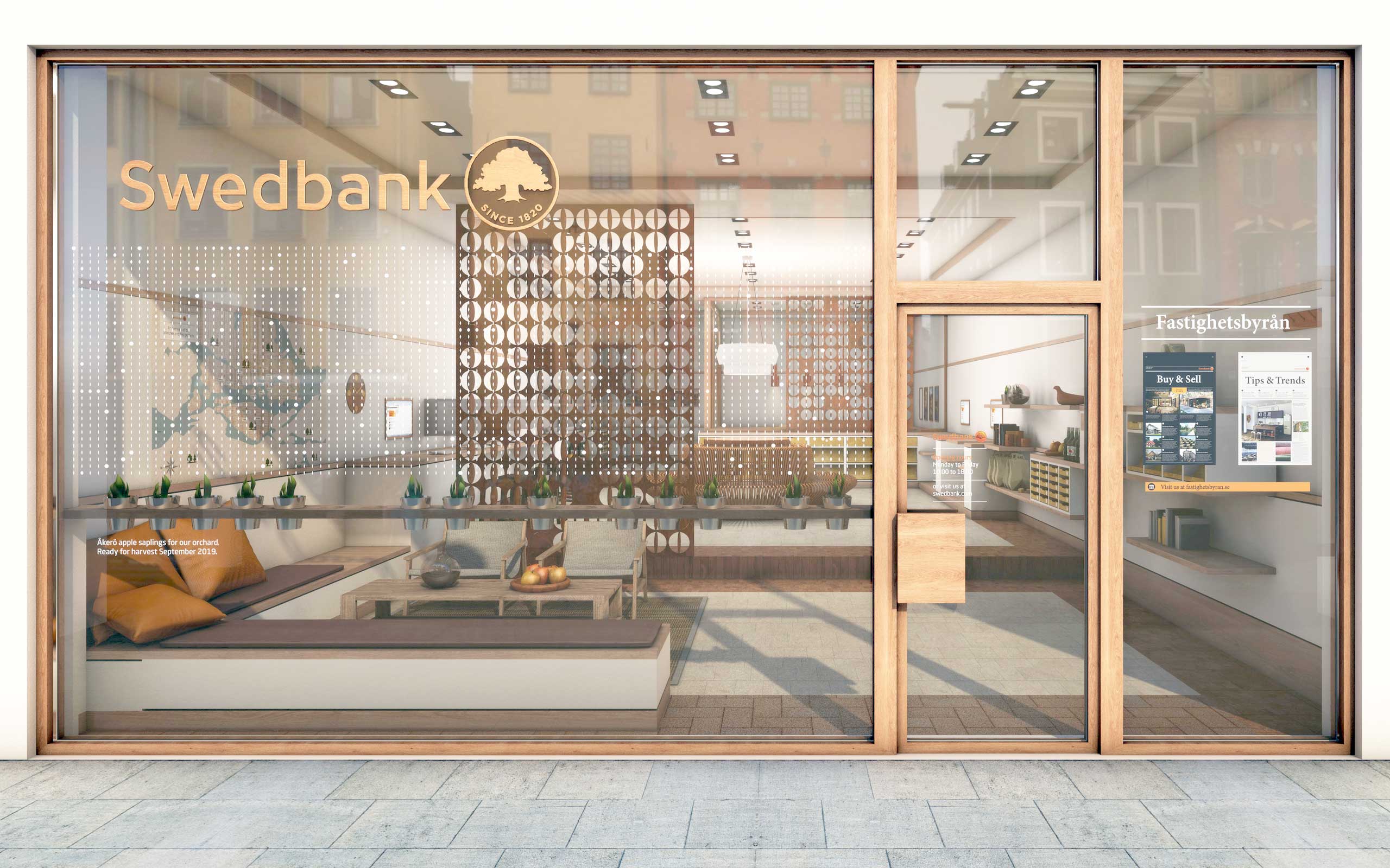 Swedbank Geschäftsstelle室内设计项目丨瑞典斯德哥尔摩丨MACH Architektur,Winkreative-0