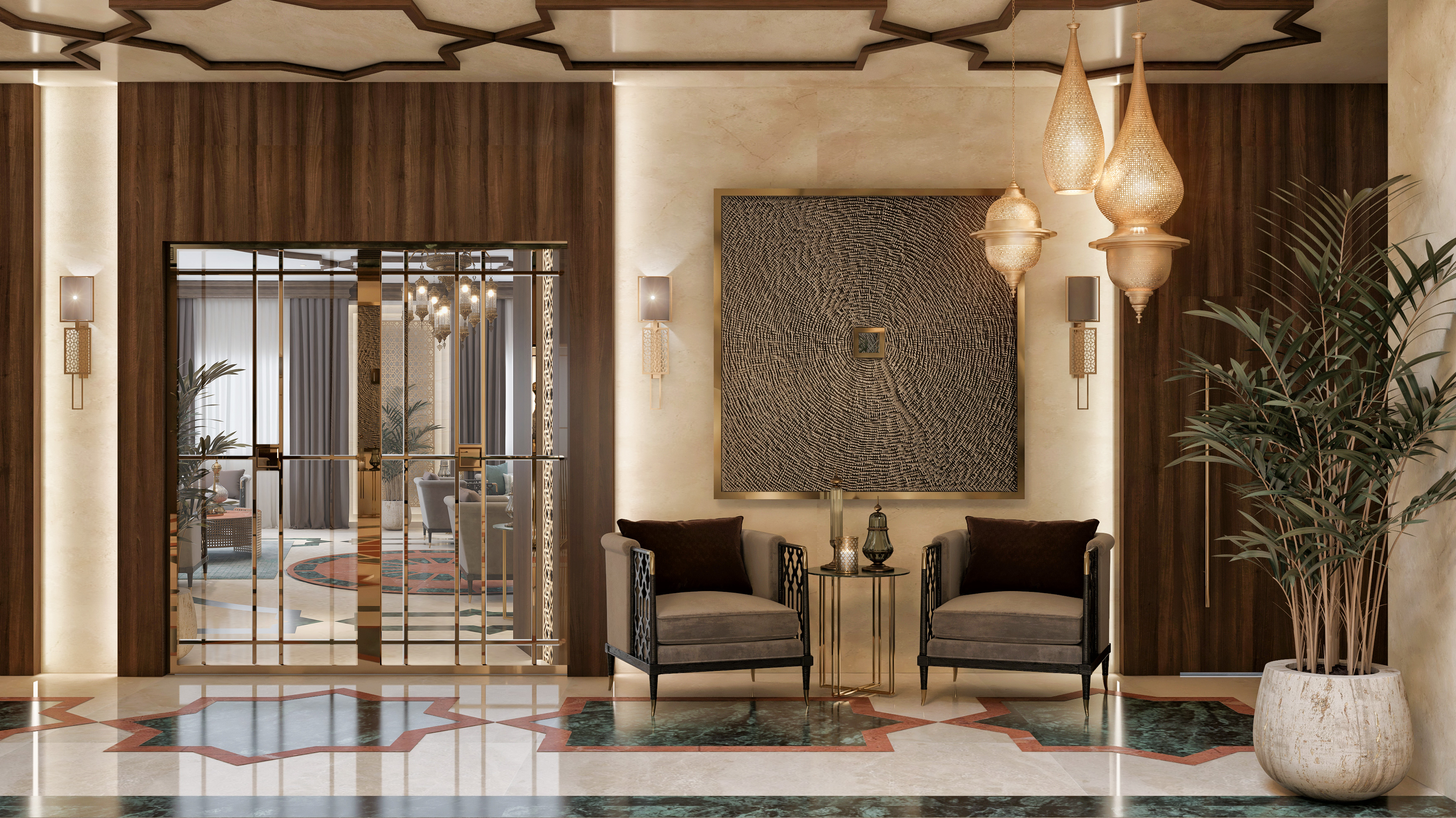 El Haram Hotel Lobby KSA-12