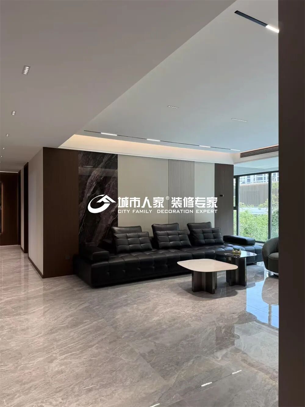 【完工实景】鸿鑫尚景192㎡|现代轻奢风，于简约处，雕刻时光的质感！-11