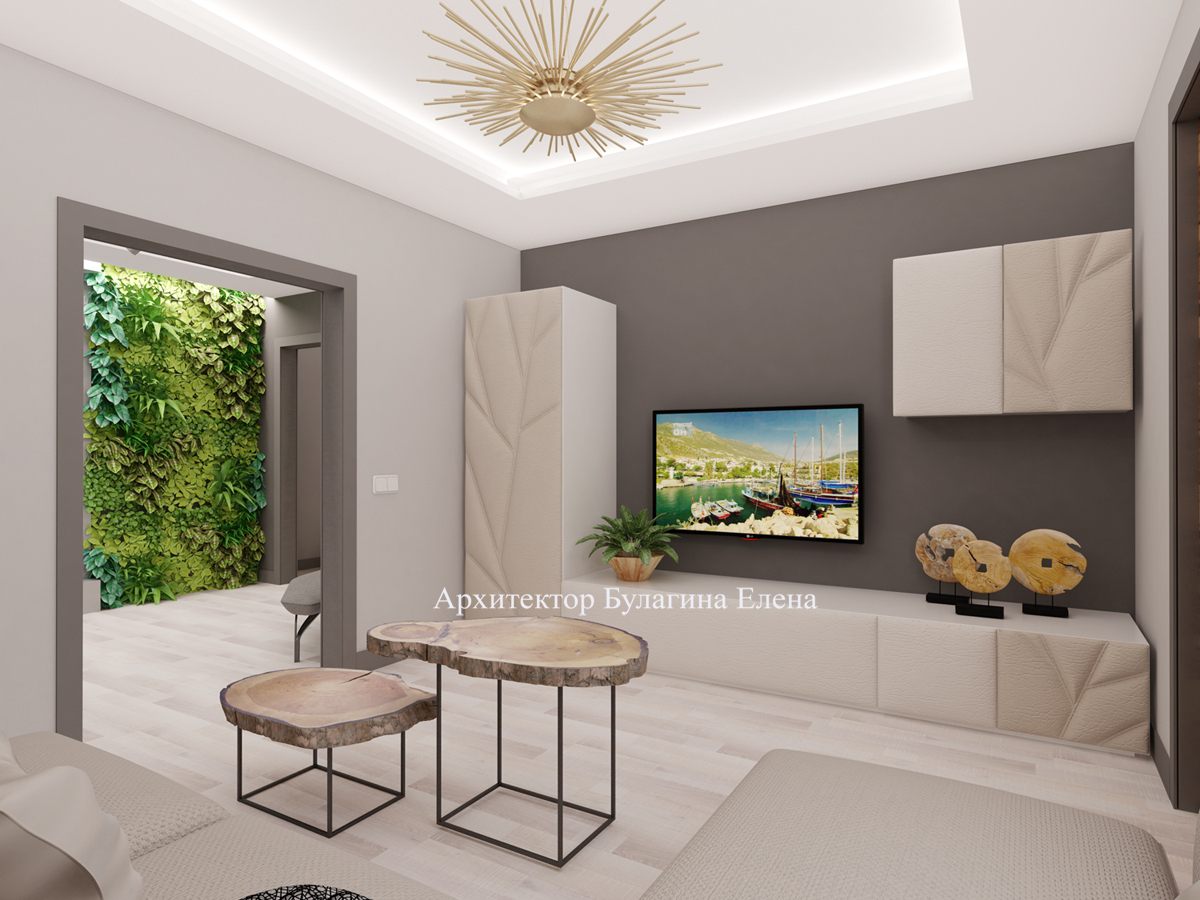 莫斯科两儿童房生态风格公寓设计项目丨俄罗斯莫斯科丨Булагина Елена（布尔拉金娜·叶连娜）-9