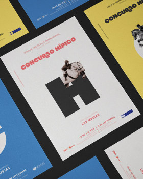 2020希洪国际障碍赛马比赛形象与标识设计